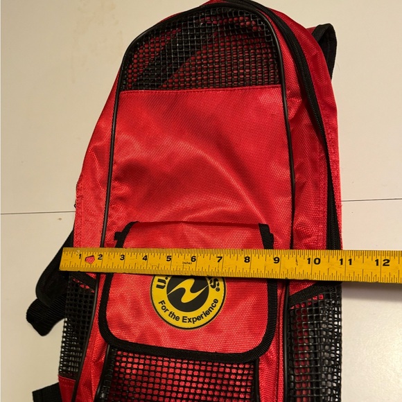 US Divers High End Red Scuba Snorkeling Fins Bag MINTY - Picture 6 of 6